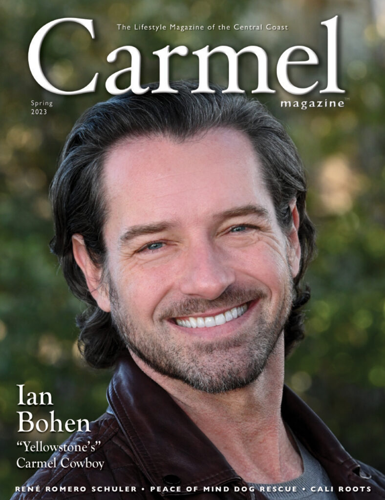 Carmel Magazine Cover Spring/Summer 2023 - Ian Bohen